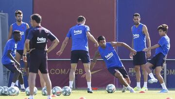 Valverde ya tiene perfilado el once de San Mam¨¦s