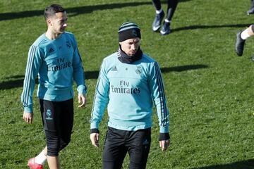 Sergio Ramos y Lucas Vázquez.