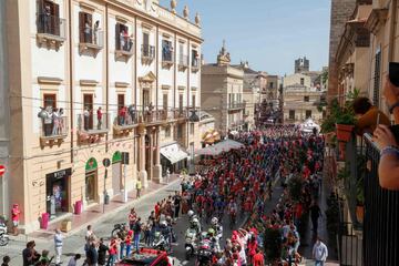 La segunda etapa del Giro de Italia 2020 ha tenido recorrido de 149 kilómetros entre Alcamo y Agrigento.

