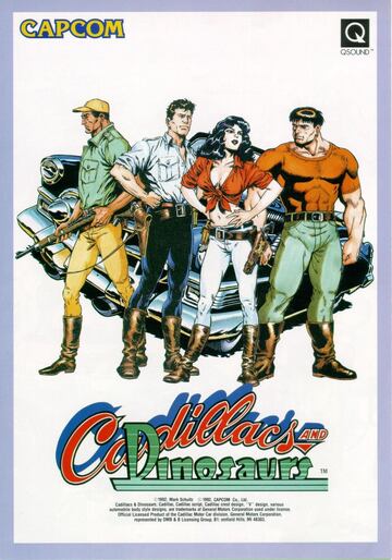 cadillacs and dinosaurs 1993 capcom arcade