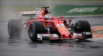 La lluvia en Monza retrasó la calificación del GP de Italia