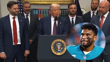 El tropiezo de Trump al pronunciar el nombre de Tua Tagovailoa