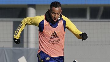 Sebastián Villa retornaría a entrenamientos con Boca