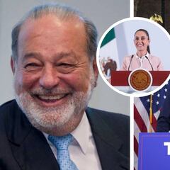 Sheinbaum no fue invitada, pero Carlos Slim sí asistirá a la investidura de Donald Trump por esta sorprendente razón