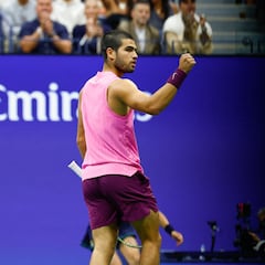 Alcaraz: “Me temblaban las piernas al sacar en el último juego”