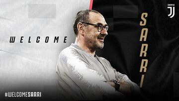 La Juventus hace oficial a Sarri como nuevo entrenador de Cristiano