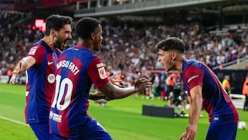 FC Barcelona se llevó sus primeros 3 puntos de LaLiga EA Sports después de batallar bastante con el Cádiz en Montjuïc; Pedri y Ferrán fueron muy imporantes.