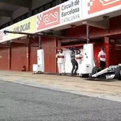 Se estrenan más coches: día de rodaje para Sauber y Toro Rosso