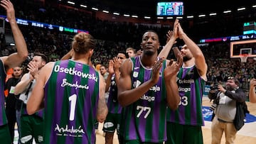 18/01/25 BALONCESTO BASKET
PARTIDO LIGA ACB LIGA ENDESA
UNICAJA - VALENCIA
FIN DE PARTIDO ALEGRIA
