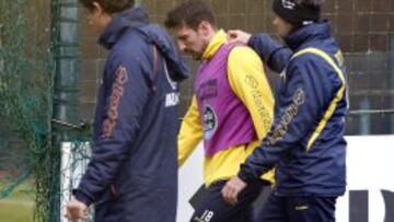 Toché sufre una rotura fibrilar, pero Sidnei apunta al derbi