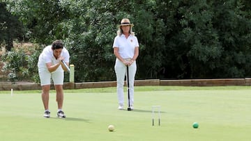 Iñigo Castañón compitiendo con Africa Romero.