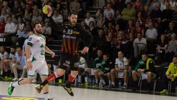 Juan del Arco, con su equipo francés.