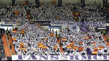 "No Cup final to be played here!" say the Bernabéu faithful