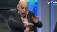 La última de Pagani: ¡se cayó en un programa en vivo!