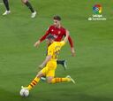 El golazo de Jordi Alba a pase de Messi en el Osasuna-Barcelona