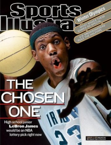 La historia de LeBron James a través de 26 portadas de Sports Illustrated