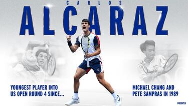 Los datos que unen a Alcaraz con Nadal, Chang y Sampras