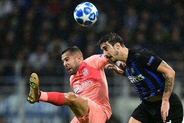 Jordi Alba y Vrsaljko.