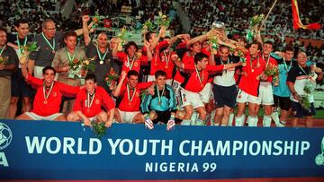 Campeones. La Selección Sub-20, celebrando el Mundial.