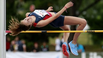 Celia Rifaterra en el Nacional Sub-16 de Gijón 2019.