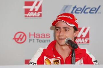 Así fue la presentación de Esteban Gutiérrez con Haas