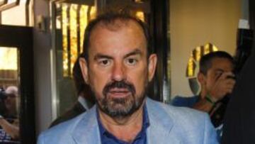 Ángel Torres en una reunión de la LFP.