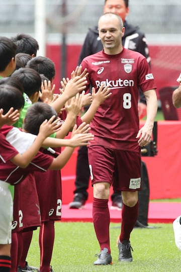 Andrés Iniesta unveiled by Vissel Kobe - in pictures