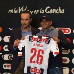 Suazo se va de Monterrey: "Mi etapa en Rayados terminó"