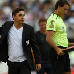 Gallardo: "Quintero me hizo vivir una de las alegrías más lindas"