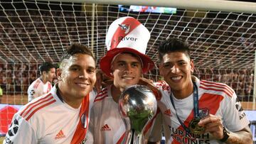 Juan Fernando Quintero, Santos Borré y Jorge Carrascal se quedarían en River Plate