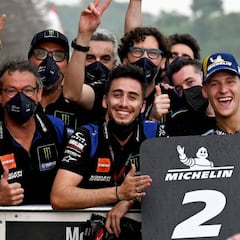 Quartararo: "Es el mejor podio que he hecho en mi vida"