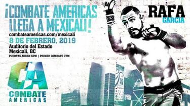 Rafa García lidera el estreno en 2019 de Combate Américas