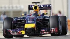 CALIFICACI&Oacute;N. Vettel no pudo lucir con su Red Bull en Sakhir.
 