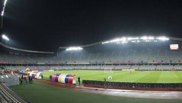El estadio del CFR Cluj de Rumanía.