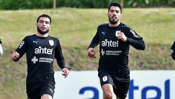 Nicolas Lodeiro y Luis Su&aacute;rez. 