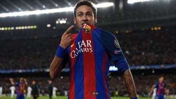 Neymar, el d&iacute;a del 6-1 al PSG.