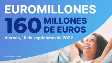 Euromillones: comprobar los resultados del sorteo de hoy, viernes 16 de septiembre