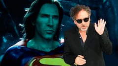 Tim Burton no está contento con el cameo de Nicolas Cage en The Flash como su Superman fallido