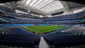 La pelota vuelve a rodar en el feudo blanco tras unas jornadas jugando fuera de casa. Los blancos reciben al Getafe con el nuevo aspecto del Bernabéu como protagonista.