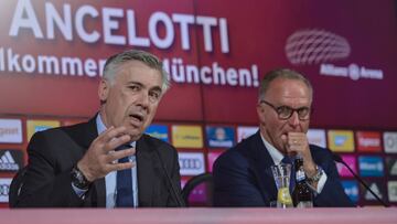 Rummenigge respalda en la Asamblea del Bayern a Ancelotti