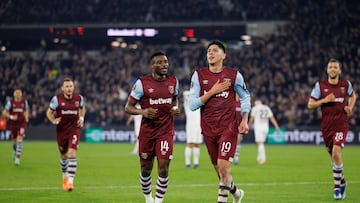 El jugador mexicano del West Ham estará fuera del primer duelo de cuartos de final de UEFA Europa League frente al invicto equipo de Xabi Alonso.