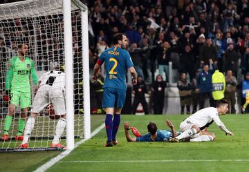 1-0. Cristiano Ronaldo marcó el primer gol.