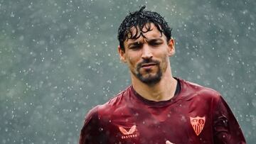 Navas, bajo la lluvia en Seúl.