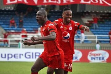 Martínez Borja y Silva marcaron los goles de rojo.