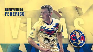 Federico Viñas, nuevo refuerzo del América