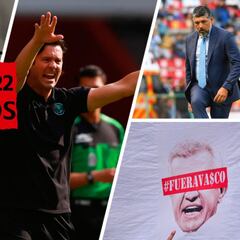 Los 7 técnicos despedidos del Clausura 2022 y los números que dejaron