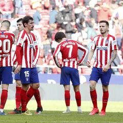 El Atlético llega al derbi fuera de los puestos Champions