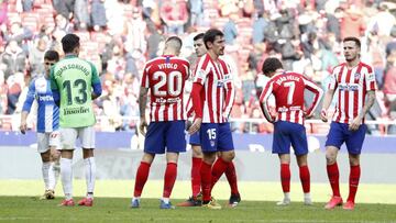 El Atlético empató con el Leganés y cae al quinto puesto.