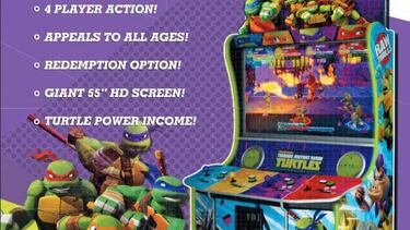 Primer vídeo de la nueva recreativa de Las Tortugas Ninja