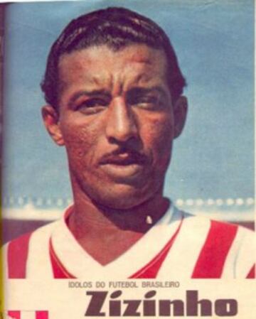 Thomaz Soares da Silva, 'Zizinho': El volante subcampeón del mundo con Brasil en 1950, le anotó en 6 ocasiones a 'La Roja'. Terminó su carrera defendiendo la camiseta de Audax Italiano.